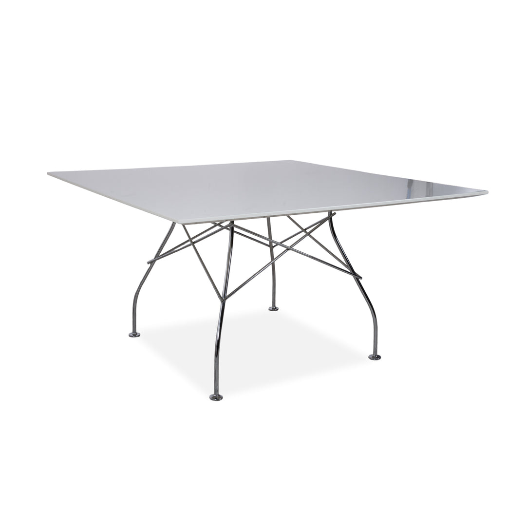 Kartell Glossy Holz Esstisch Weiß