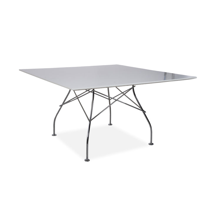 Kartell Glossy Holz Esstisch Weiß