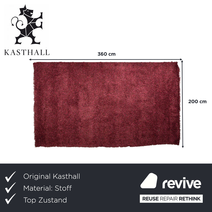 Tapis Kasthall Fogg Lin Rouge 360 x 200 cm