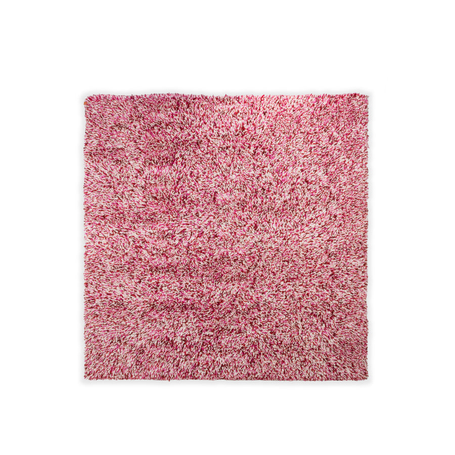 Kasthall Wolle Teppich Rot Pink Weiß by Gunilla Lauerhem-Ullberg 200 x 200 cm
