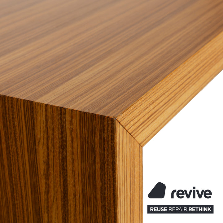 Kettnacker wooden sideboard brown lowboard TV board
