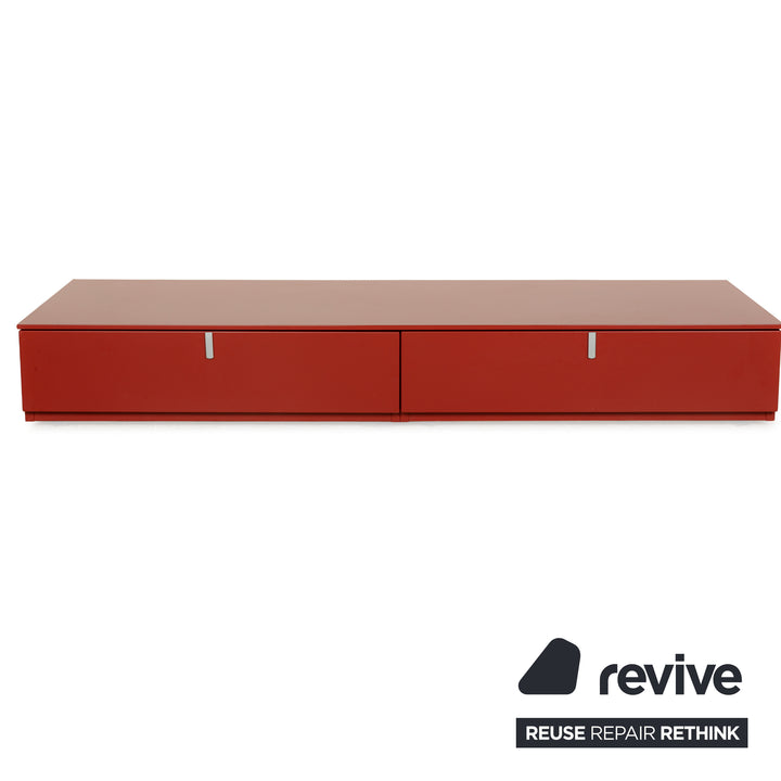 Buffet en bois Kettnacker buffet bas rouge