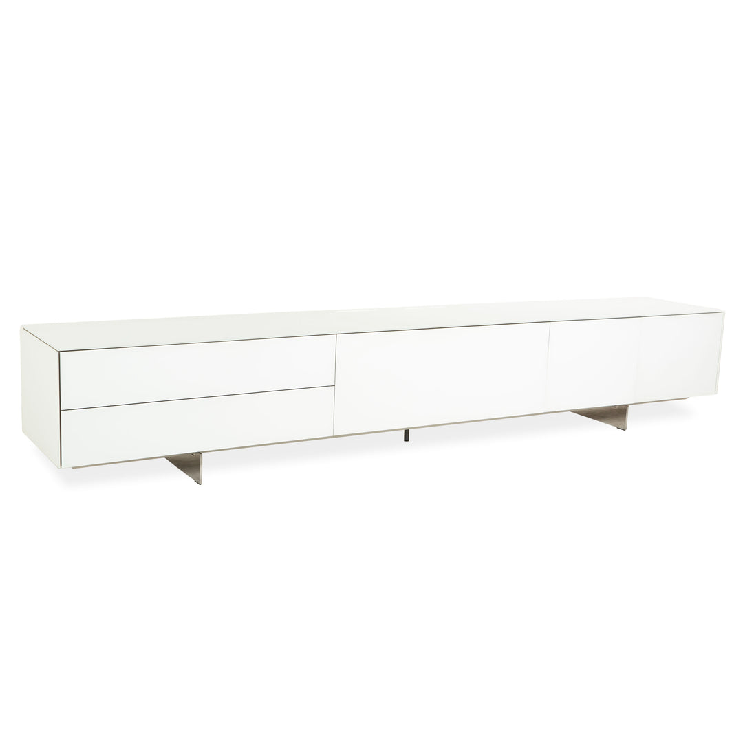 Kettnacker SOMA Glas Sideboard Weiß