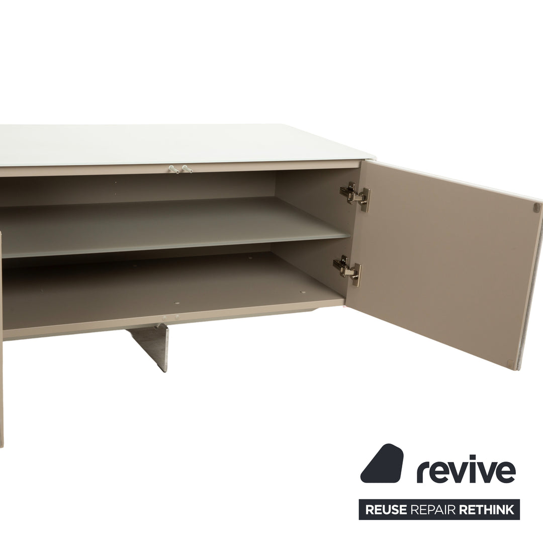 Kettnacker SOMA Glas Sideboard Weiß