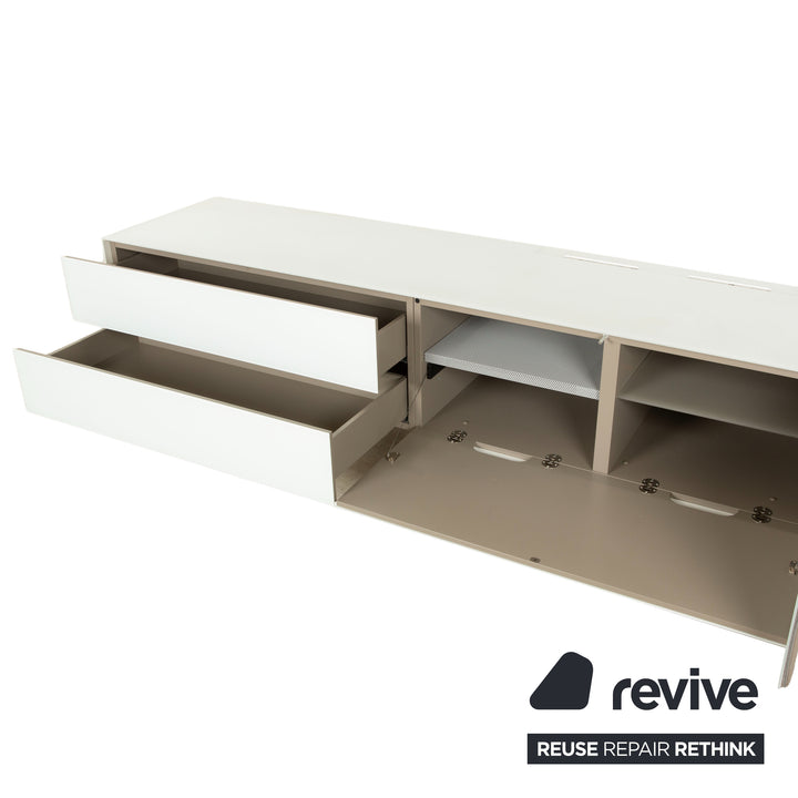 Kettnacker SOMA Glas Sideboard Weiß