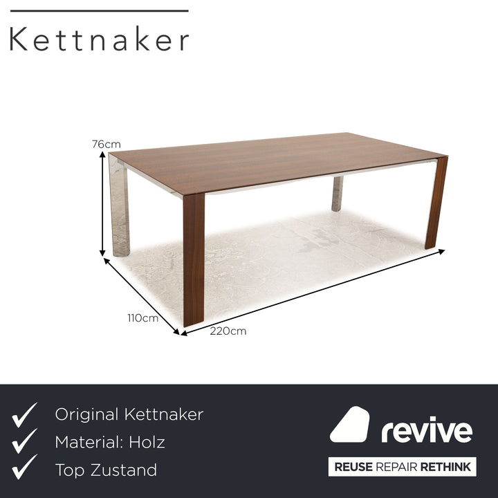 Kettnaker Holz Esstisch Braun