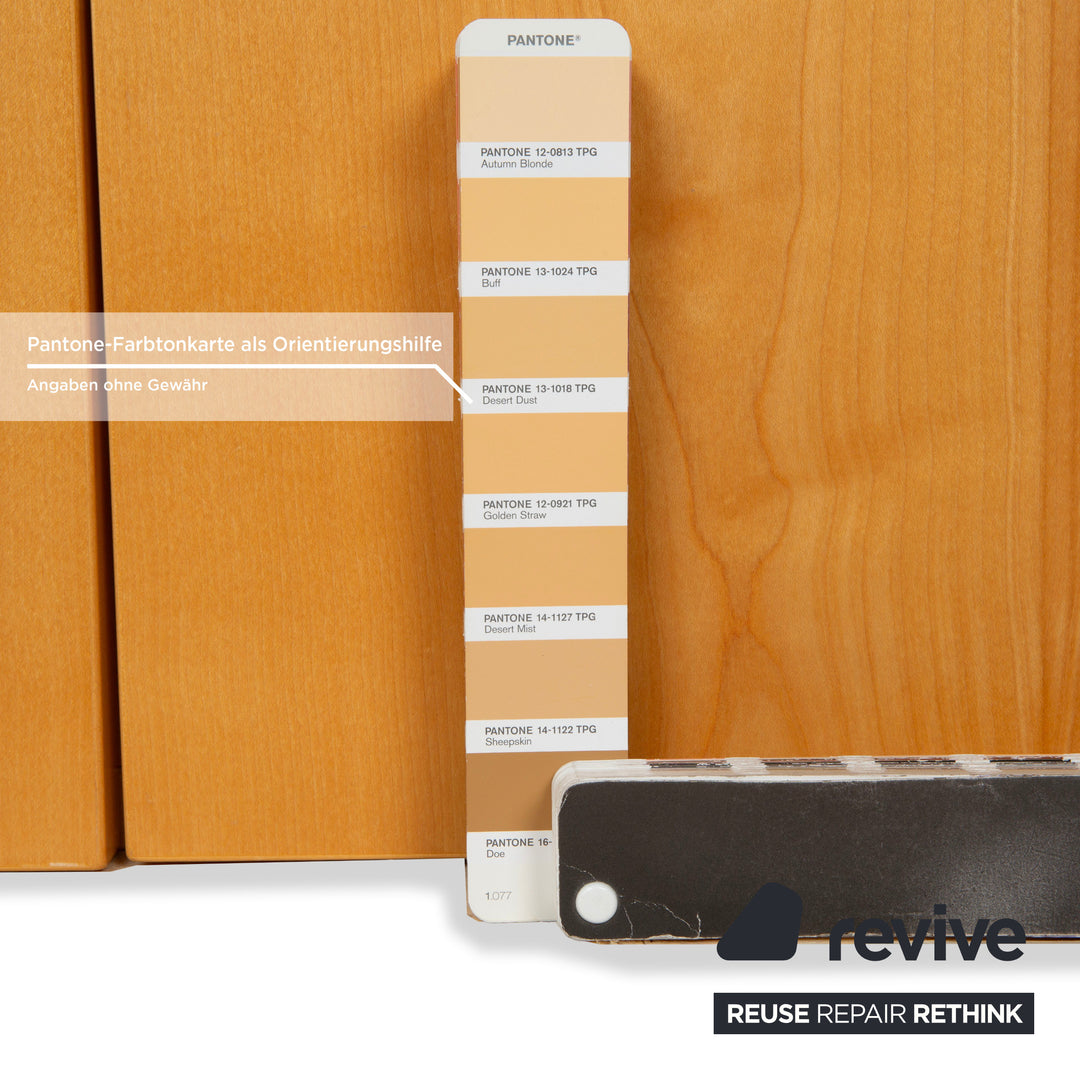 Kettnaker wooden sideboard brown black highboard glass stone