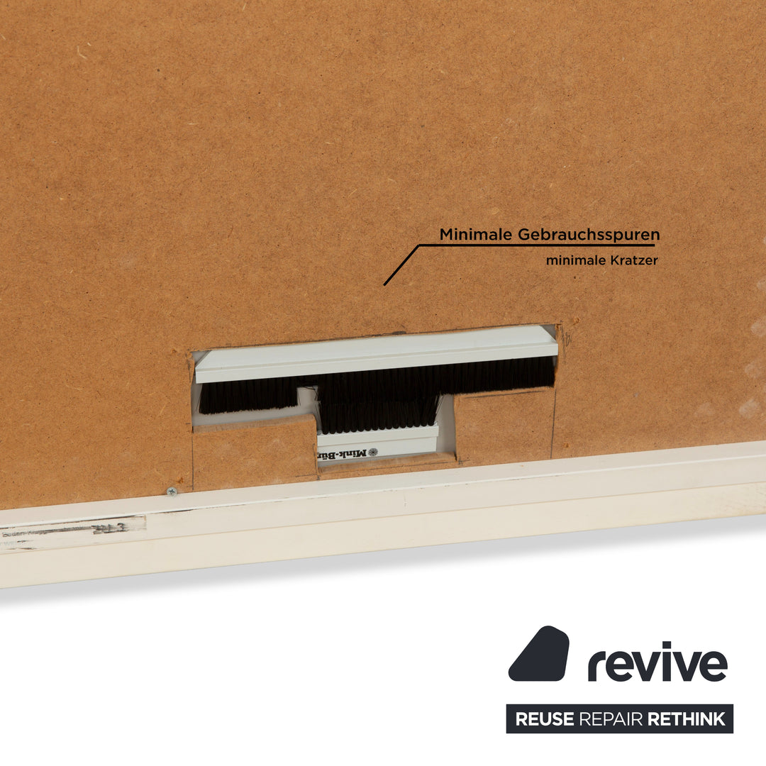 Kettnaker Holz Sideboard Creme Weiß Barfach Schubladen