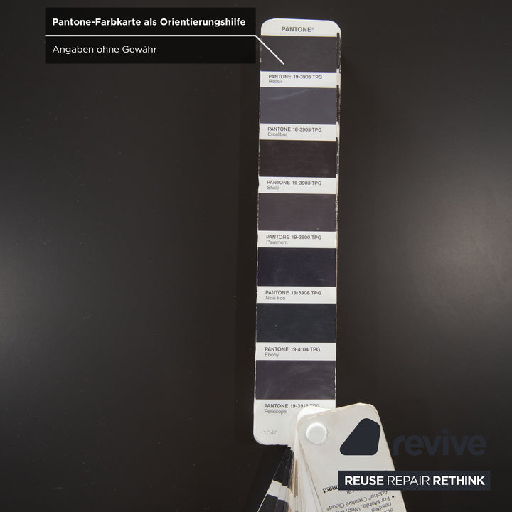 Buffet Kettnaker Mio, acier gris foncé, bleu anthracite, MDF