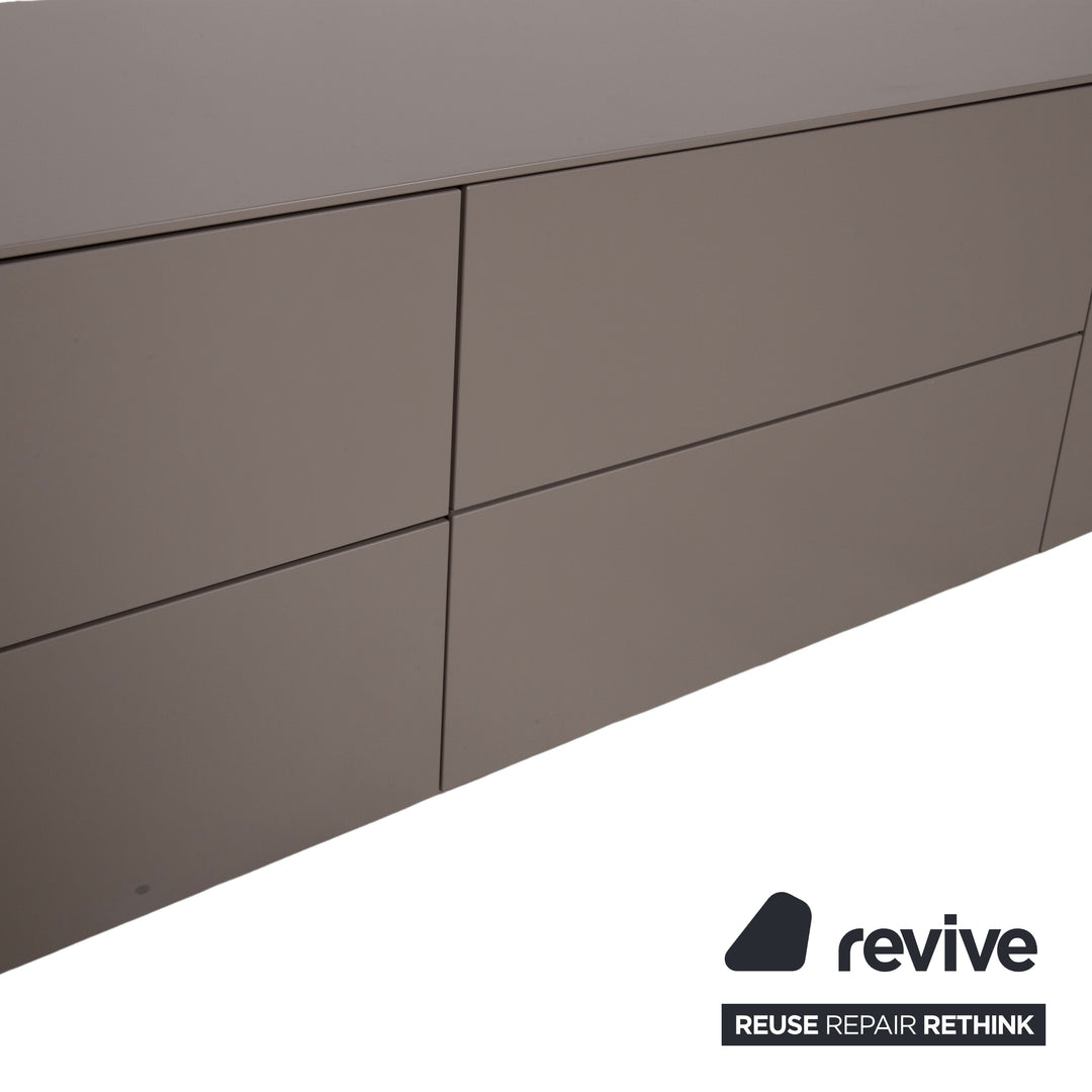 Buffet bas Kettnaker Soma Bois Gris 282 x 50 cm