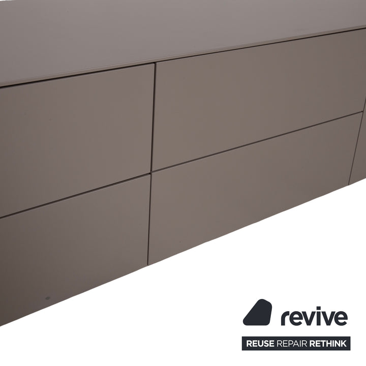 Buffet bas Kettnaker Soma Bois Gris 282 x 50 cm