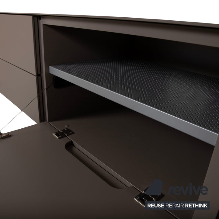 Buffet bas Kettnaker Soma Bois Gris 282 x 50 cm