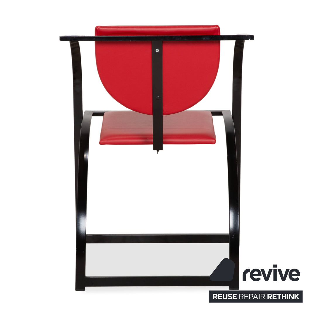 KFF Cosinus Garnitur Leder Stuhl Blau Rot