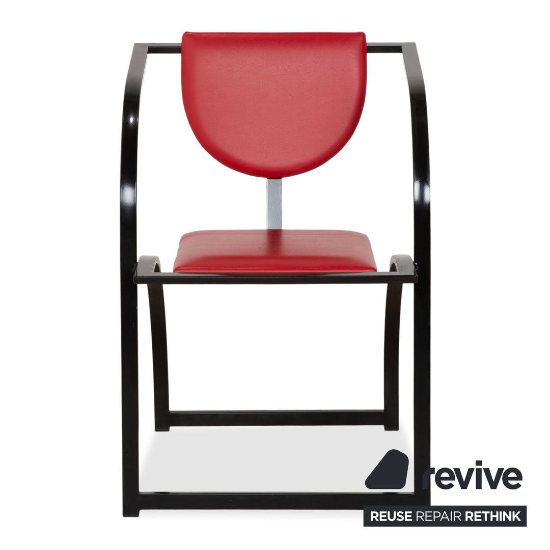 KFF Cosinus Garnitur Leder Stuhl Blau Rot