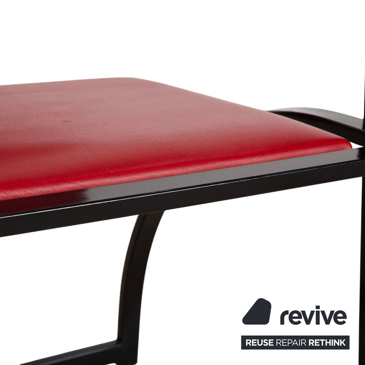 KFF Cosinus Garnitur Leder Stuhl Blau Rot