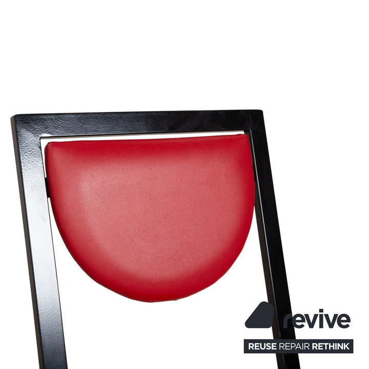 KFF Sinus Leather Chair Red
