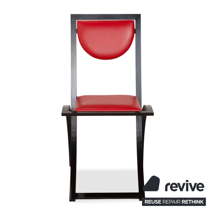 KFF Sinus Leather Chair Red