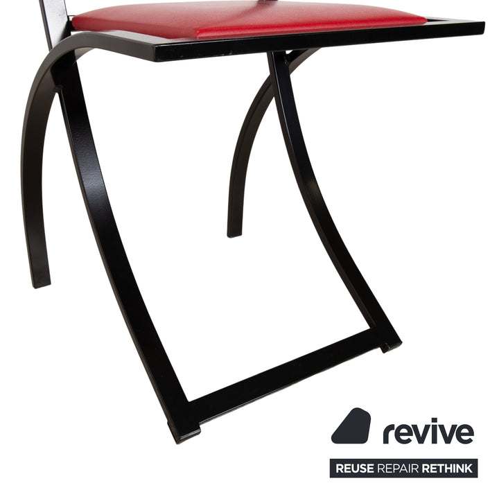 KFF Sinus Leather Chair Red