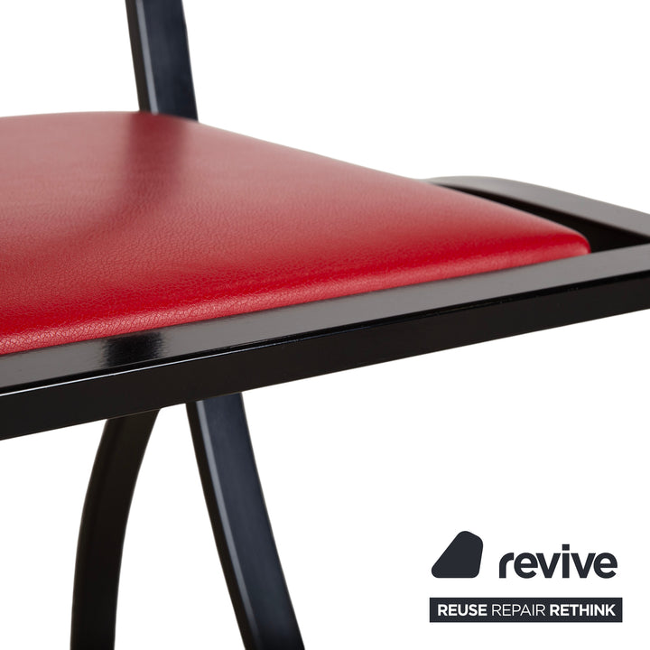 KFF Sinus Leather Chair Red