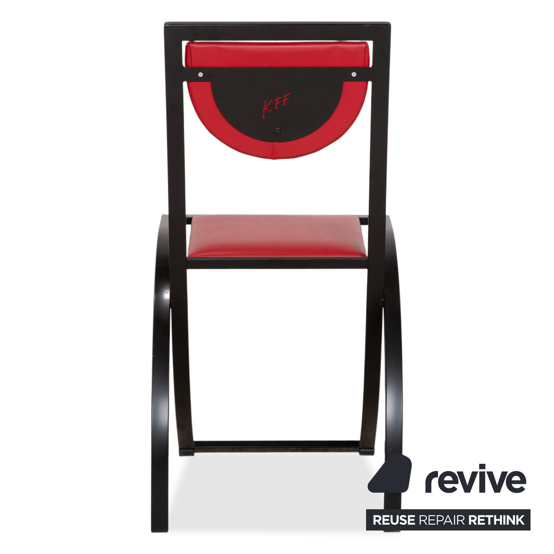 KFF Sinus Leather Chair Red