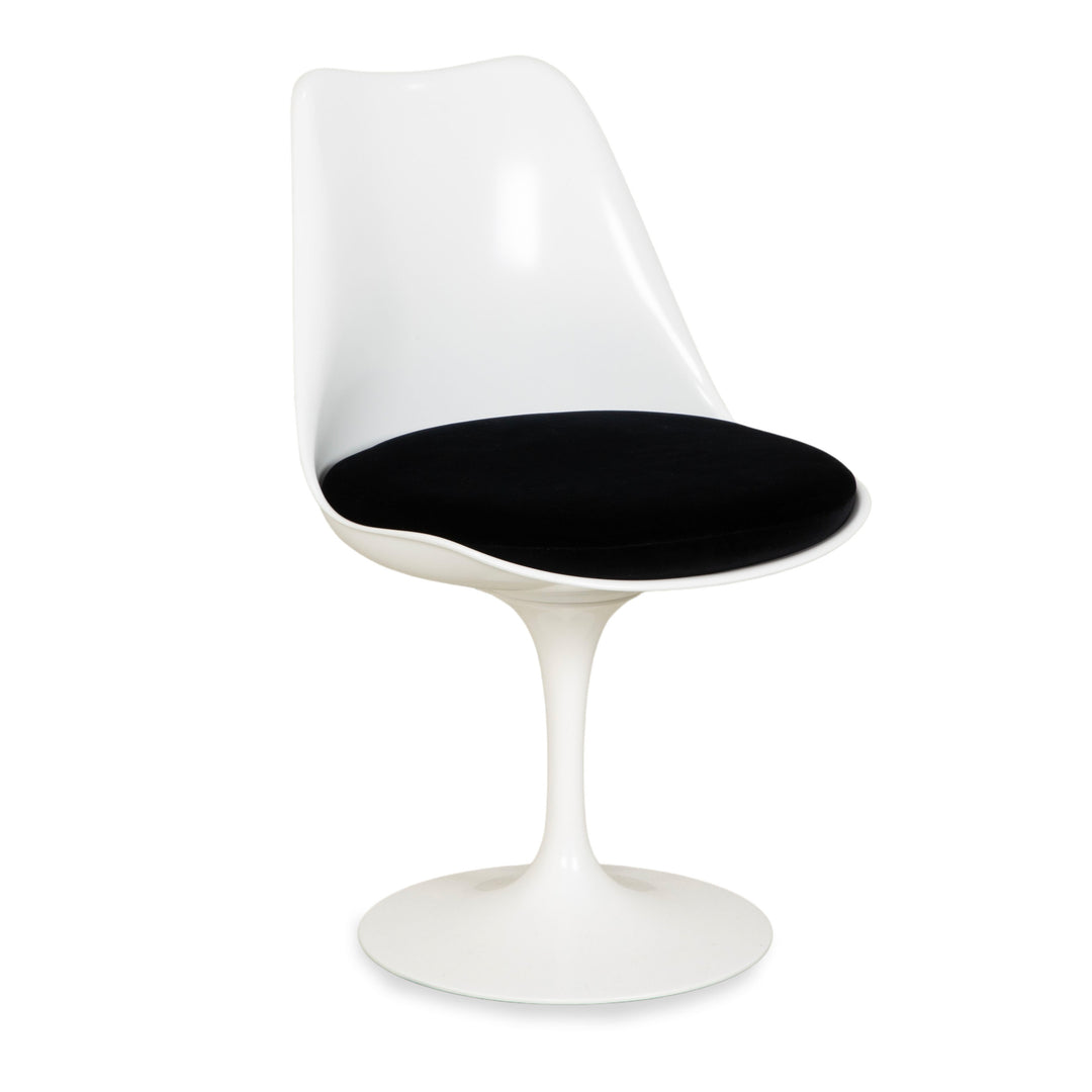 Chaise Tulipe en Plastique Knoll International Saarinen Blanche Originale