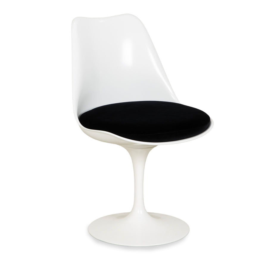 Knoll International Saarinen Tulip Kunststoff Stuhl Weiß Original