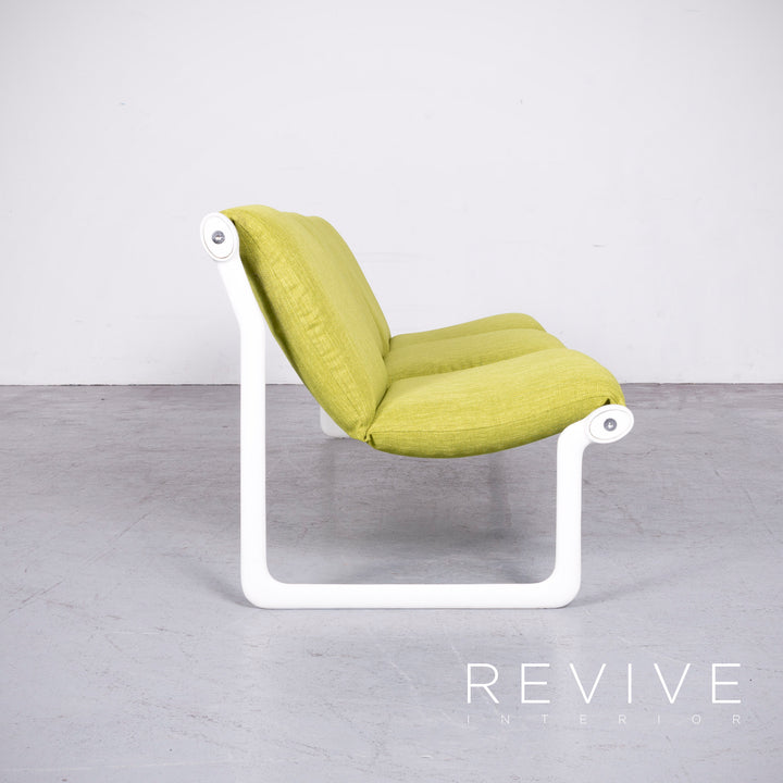 Knoll International Sling Designer Fabric Sofa Set Green Two Seater Three Seater Couch Bench #7007