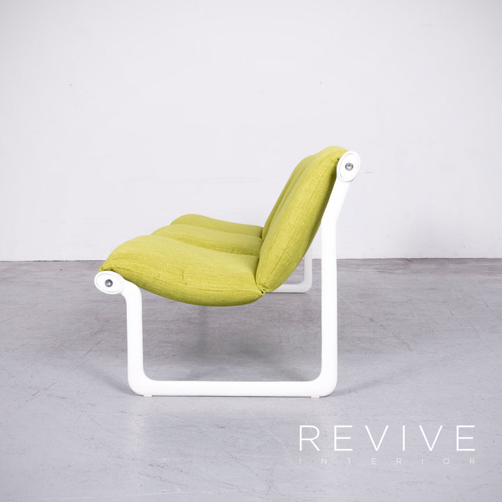 Knoll International Sling Designer Fabric Sofa Set Green Two Seater Three Seater Couch Bench #7007