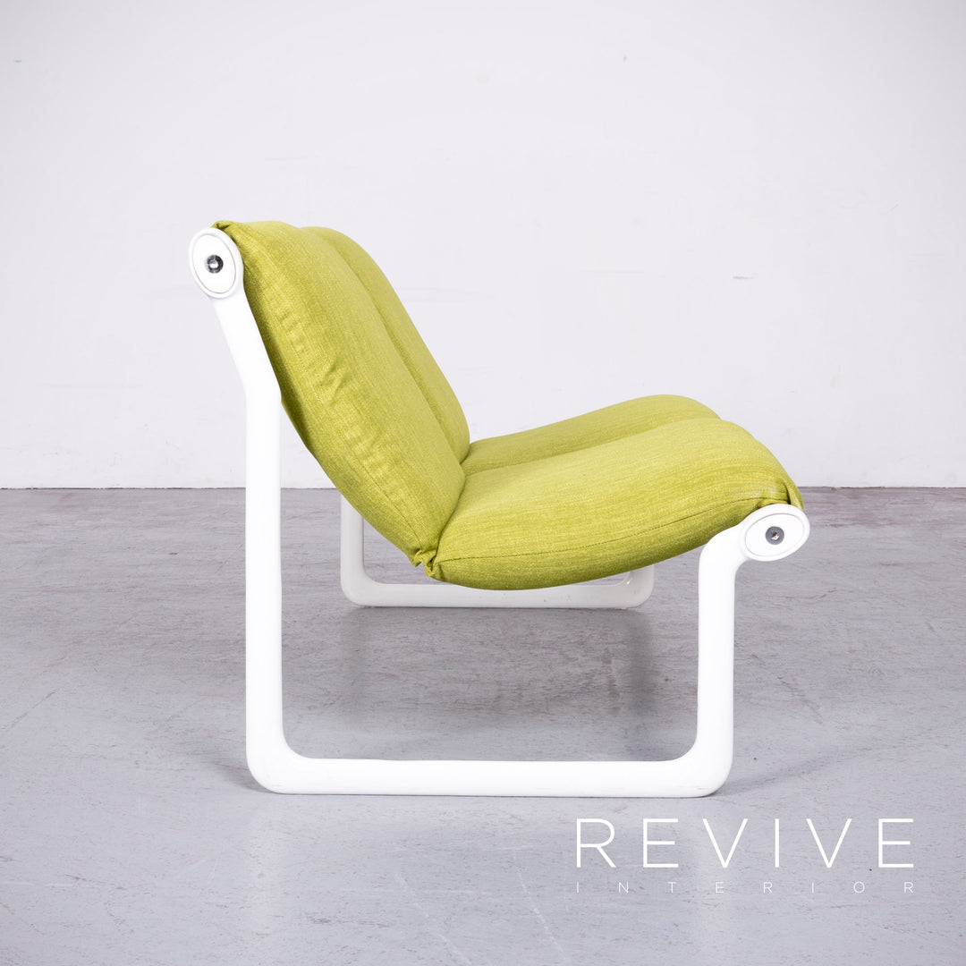 Knoll International Sling Designer Fabric Sofa Set Green Two Seater Three Seater Couch Bench #7007