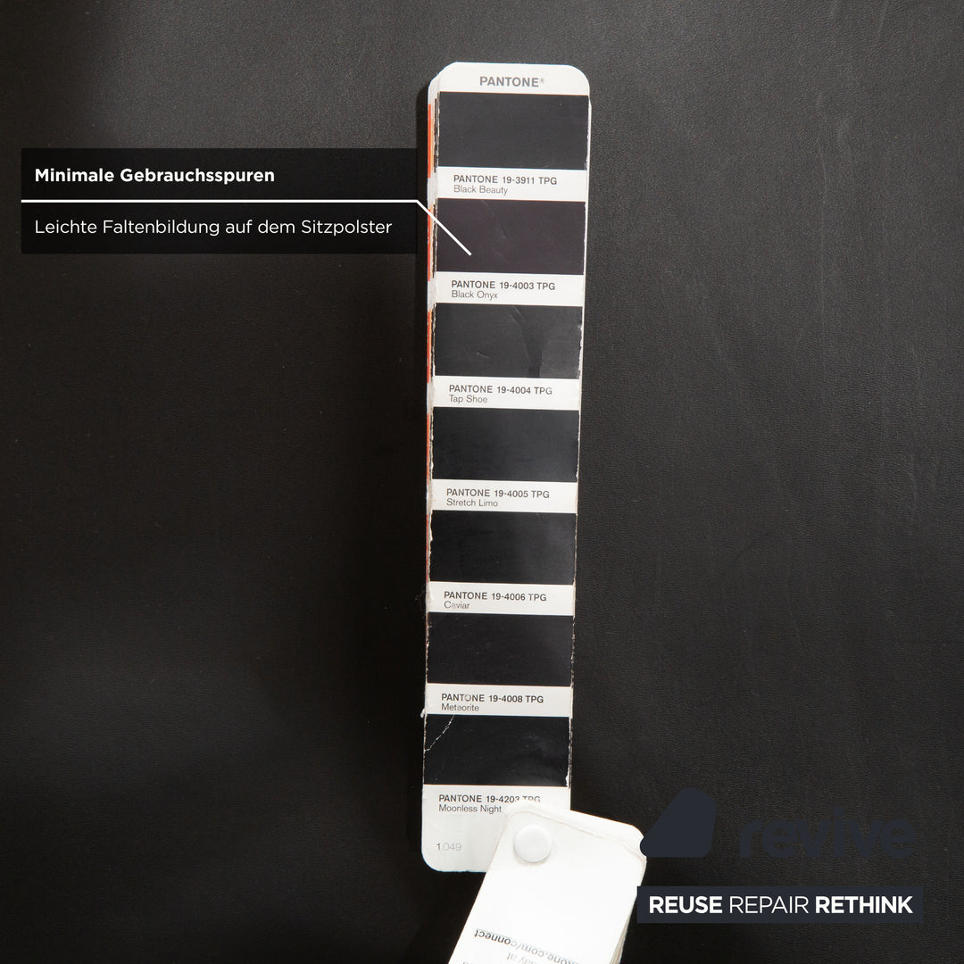 Knoll International Wassily Chair Leder Sessel Schwarz Bauhaus Vintage