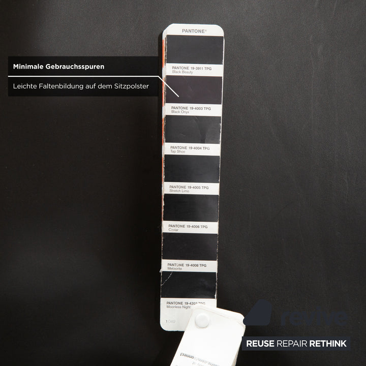 Knoll International Wassily Chair Leder Sessel Schwarz Bauhaus Vintage