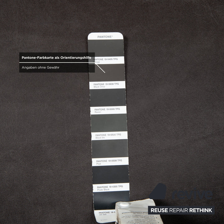 Koinor Etino Stoff Sessel Grau Anthrazit Schiefer elektrische Funktion