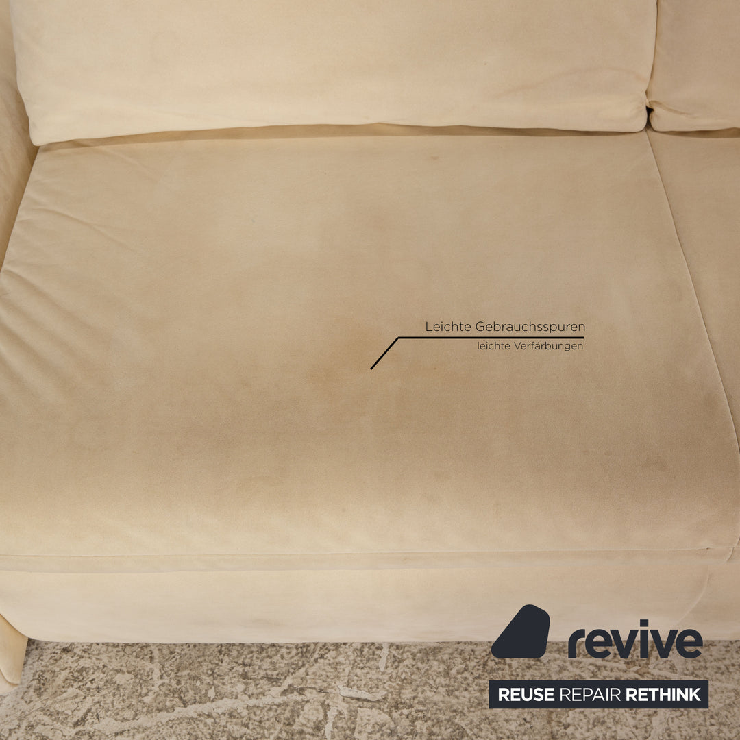 Koinor Evento Stoff Zweisitzer Creme Sofa Couch  Funktion