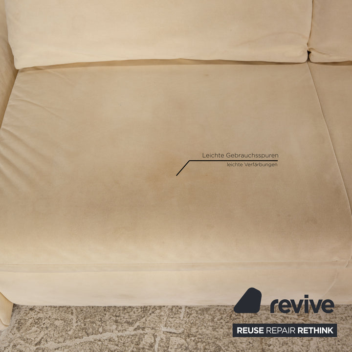 Koinor Evento Stoff Zweisitzer Creme Sofa Couch  Funktion