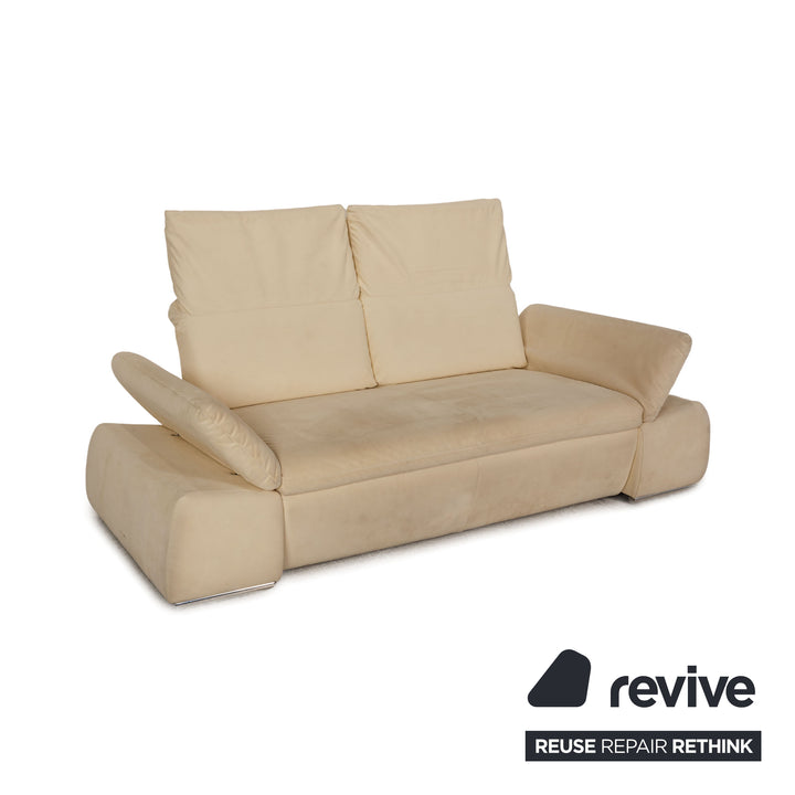 Koinor Evento Stoff Zweisitzer Creme Sofa Couch  Funktion