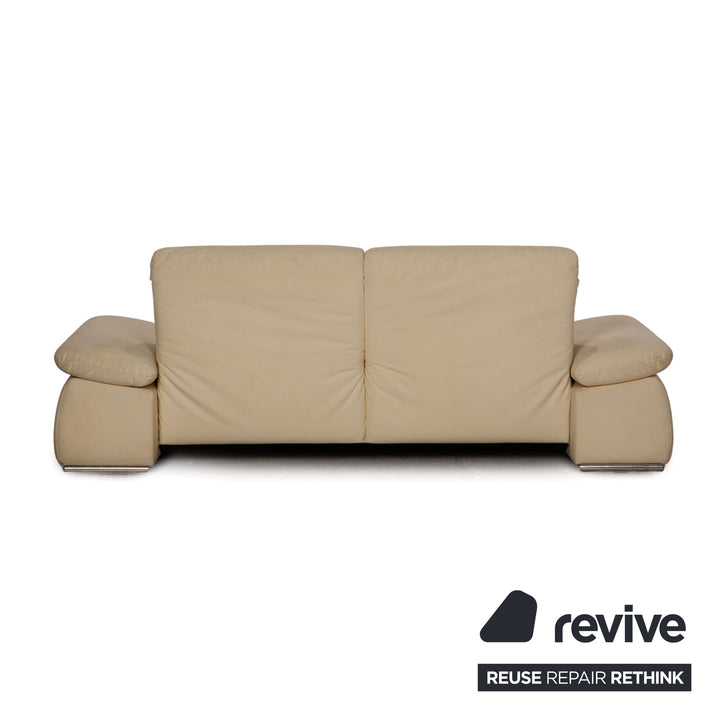 Koinor Evento fabric loveseat cream sofa couch feature