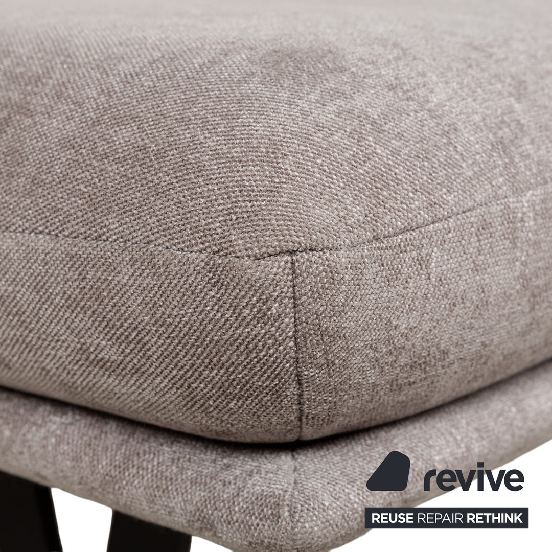 Koinor Francis Fabric Stool Grey