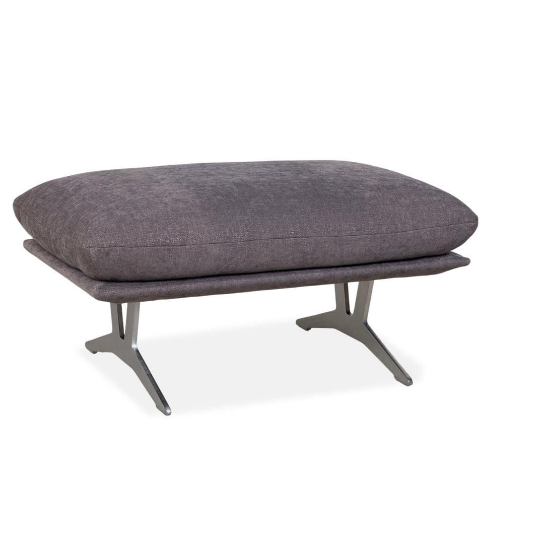 Koinor Francis Stoff Hocker Grau