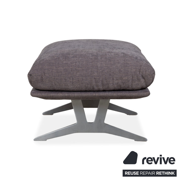 Koinor Francis Stoff Hocker Grau