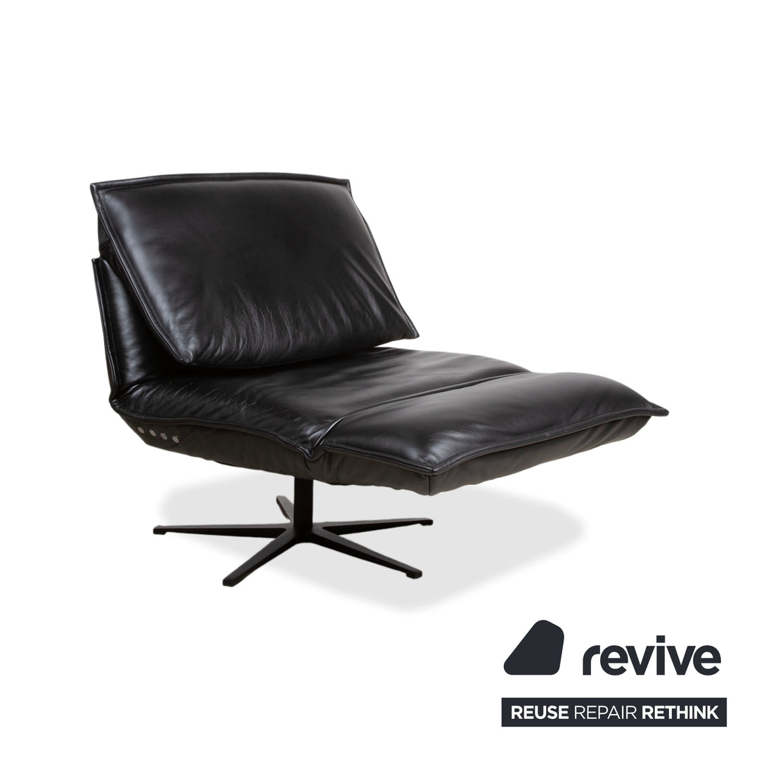 Koinor Free Motion Edit 2 Leder Sessel Schwarz elektrische Funktion Relaxfunktion