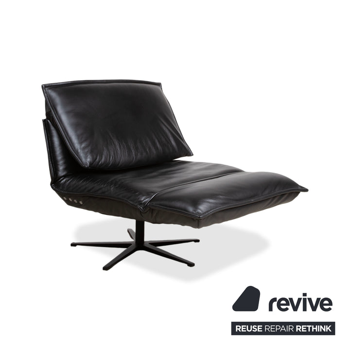 Koinor Free Motion Edit 2 Leder Sessel Schwarz elektrische Funktion Relaxfunktion