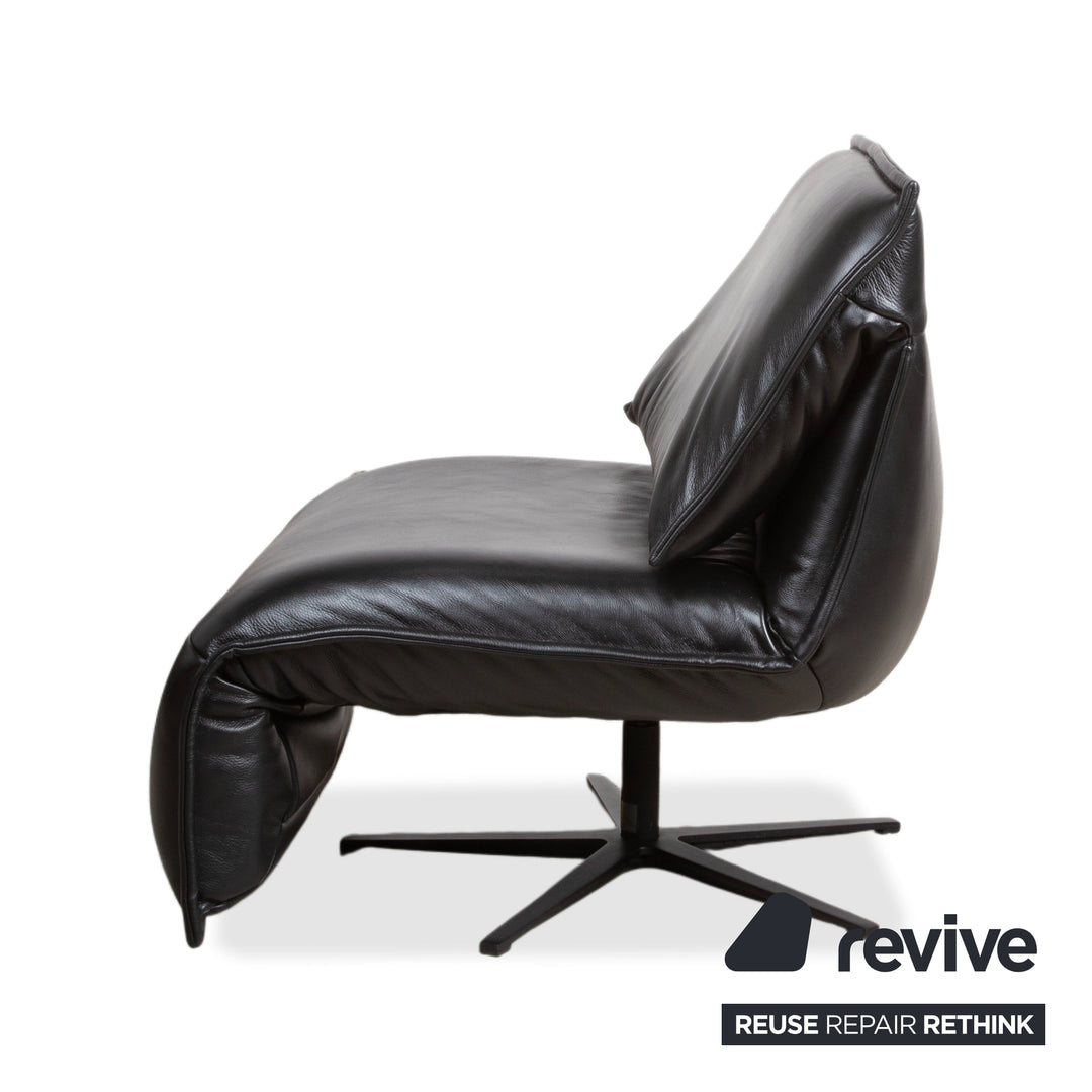 Koinor Free Motion Edit 2 Leder Sessel Schwarz elektrische Funktion Relaxfunktion