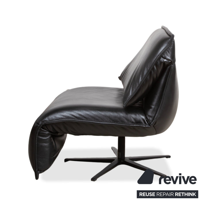 Koinor Free Motion Edit 2 Leder Sessel Schwarz elektrische Funktion Relaxfunktion