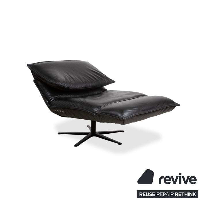 Koinor Free Motion Edit 2 Leder Sessel Schwarz elektrische Funktion Relaxfunktion