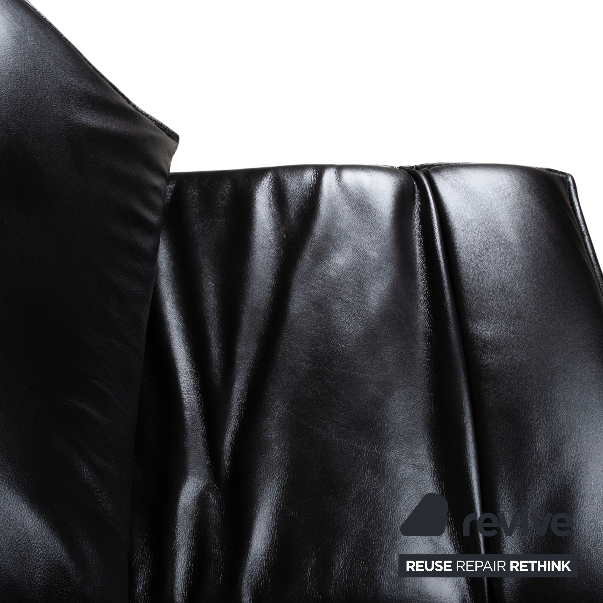 Koinor Free Motion Edit 2 Black Leather Armchair Electric Recliner Function