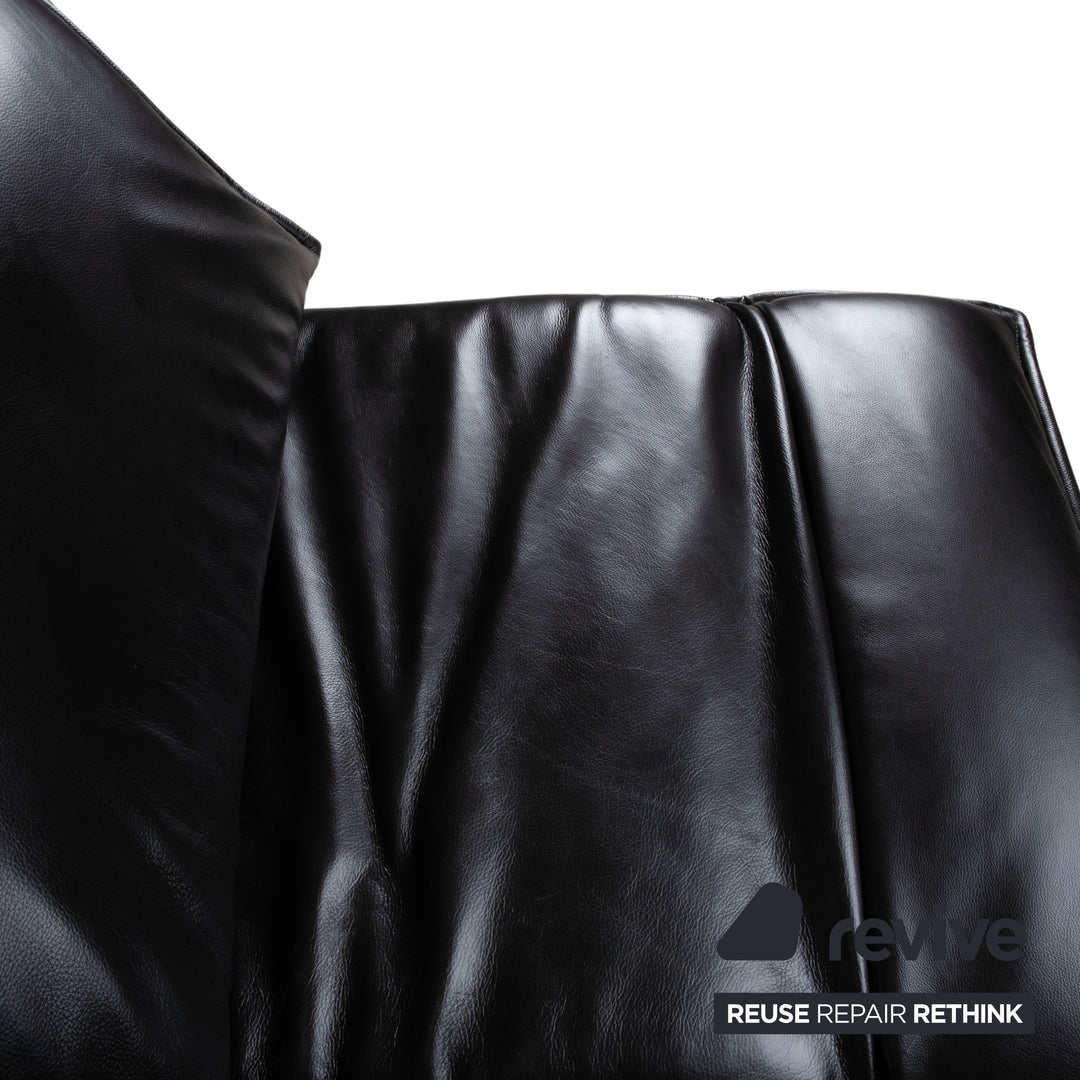 Koinor Free Motion Edit 2 Leder Sessel Schwarz elektrische Funktion Relaxfunktion