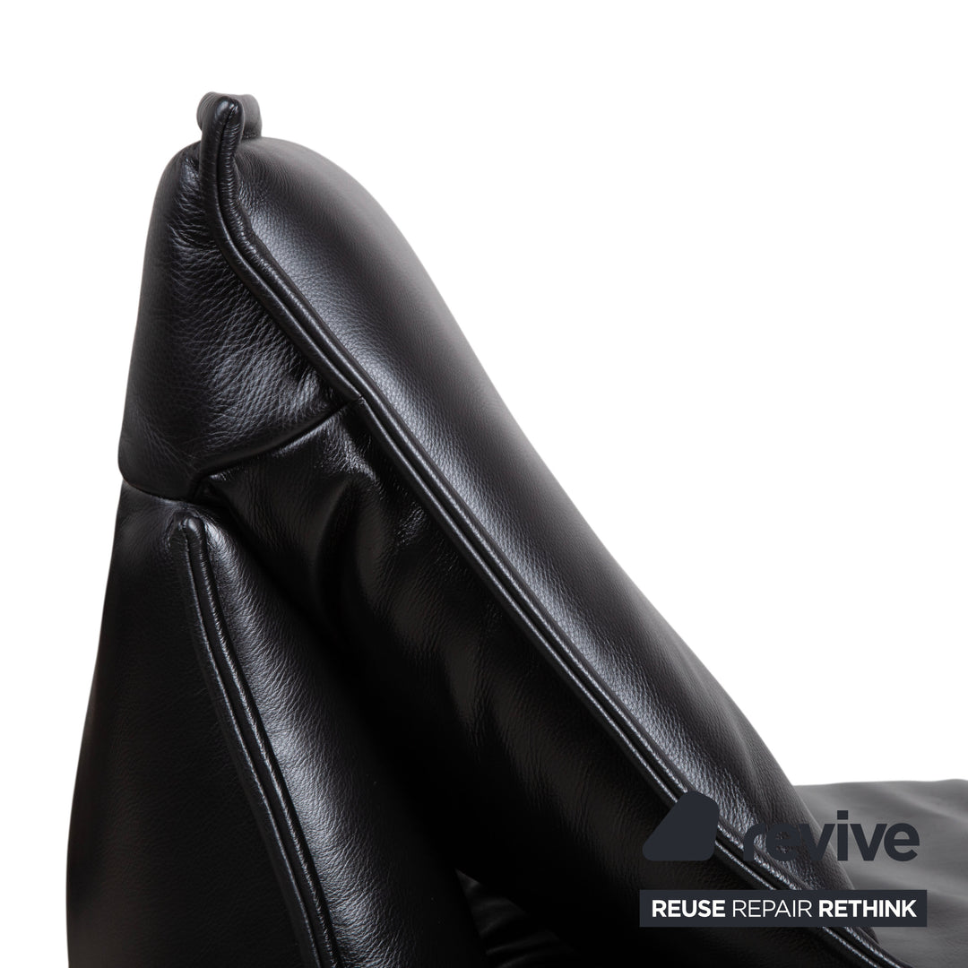 Koinor Free Motion Edit 2 Leder Sessel Schwarz elektrische Funktion Relaxfunktion
