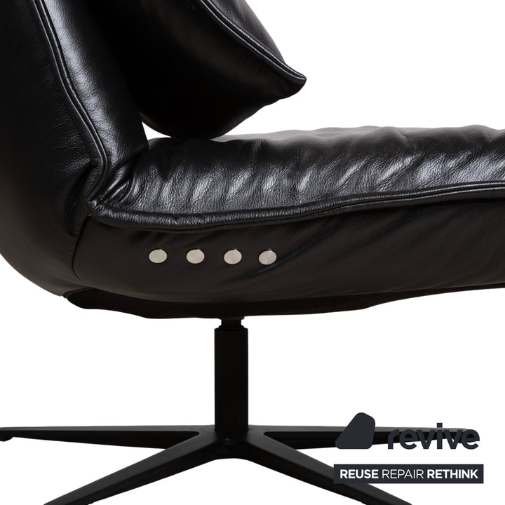 Koinor Free Motion Edit 2 Leder Sessel Schwarz elektrische Funktion Relaxfunktion