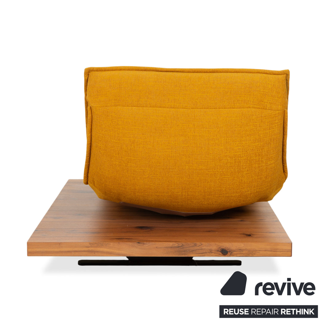 Koinor Free Motion Edit 2 Fabric Lounger Yellow Gold Electric Function