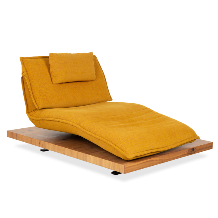 Koinor Free Motion Edit 2 Fabric Lounger Yellow Gold Electric Function